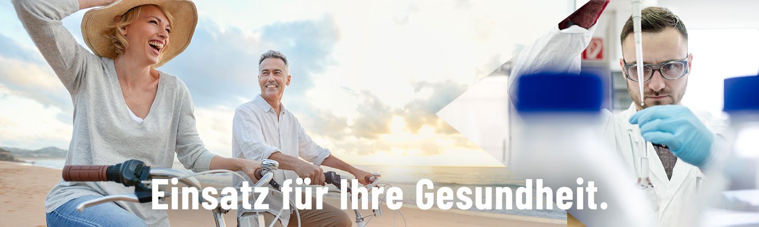 Einsatz für Ihre Gesundheit.